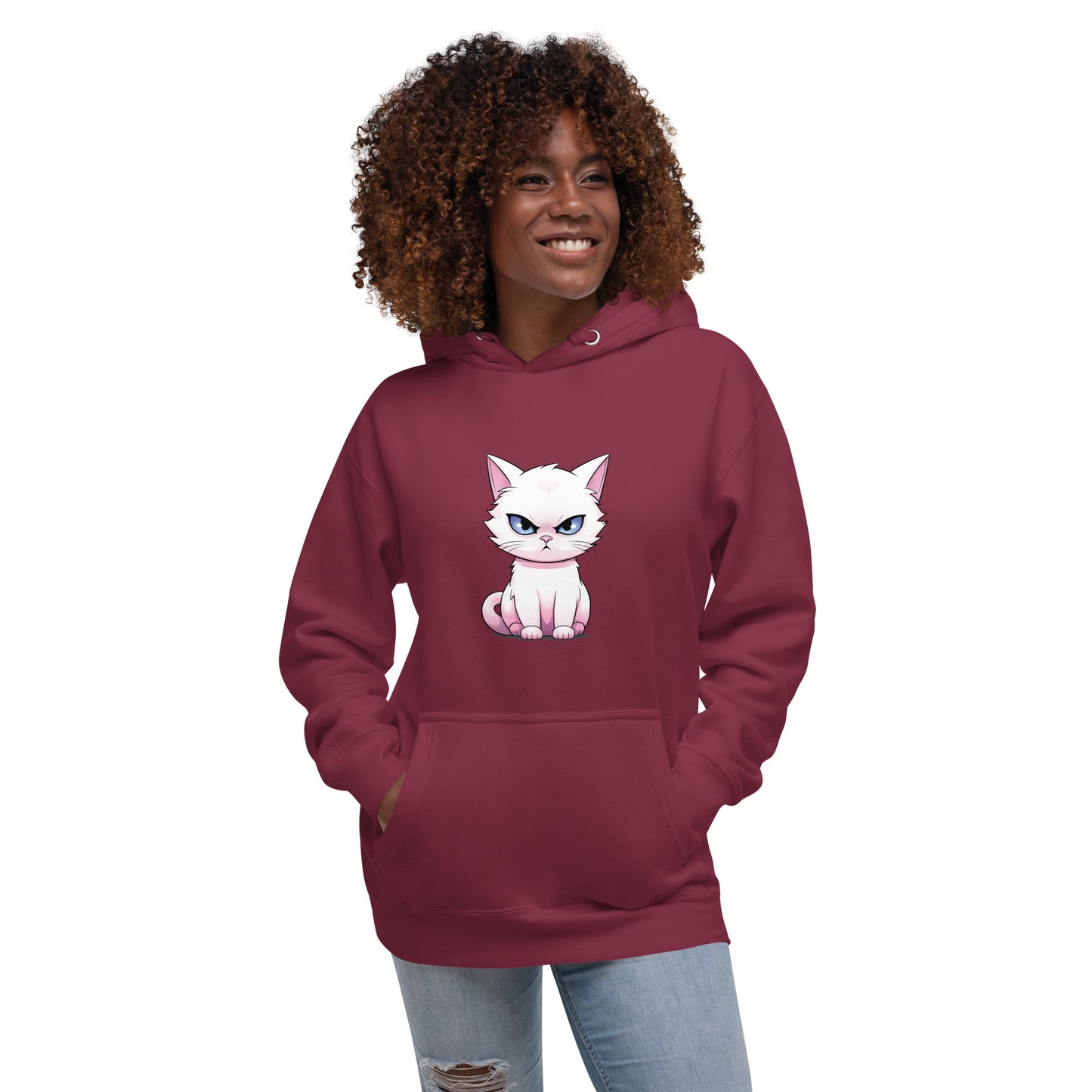 Caty Purry on a Hoodie