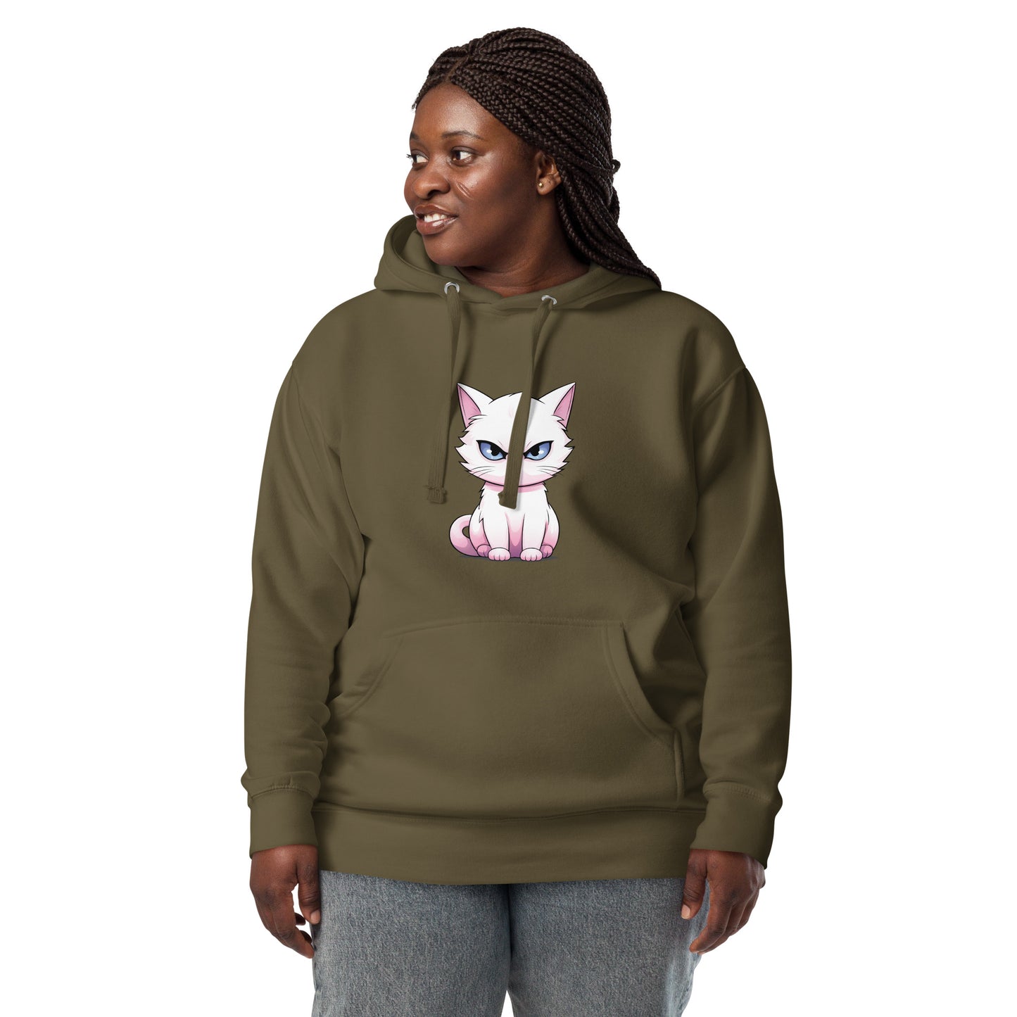 Caty Purry on a Hoodie